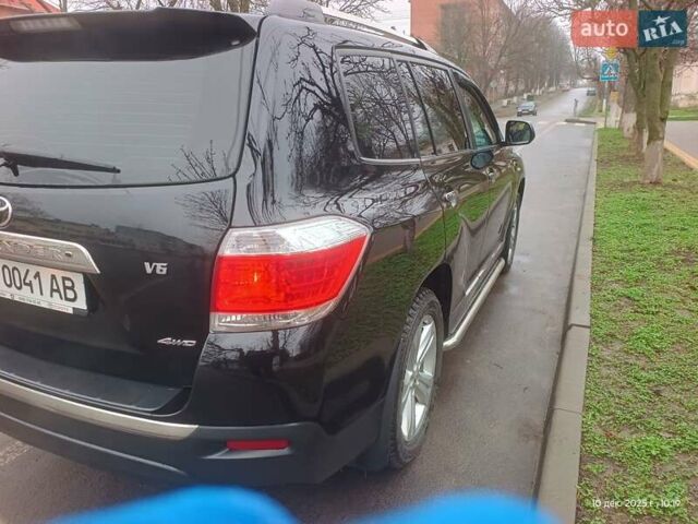 Черный Тойота Хайлендер, объемом двигателя 3.5 л и пробегом 106 тыс. км за 18600 $, фото 5 на Automoto.ua