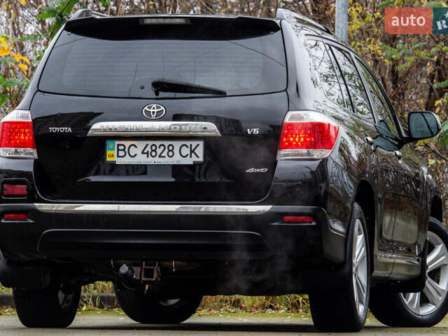 Черный Тойота Хайлендер, объемом двигателя 3.46 л и пробегом 316 тыс. км за 16300 $, фото 10 на Automoto.ua