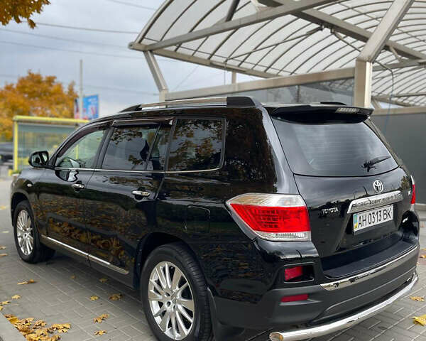 Тойота Хайлендер 2012 в Днепре (Днепропетровске) на Automoto.ua Черный Тойота Хайлендер, объемом двигателя 3.46 л и пробегом 162 тыс. км за 17500 $, фото 6 на Automoto.ua