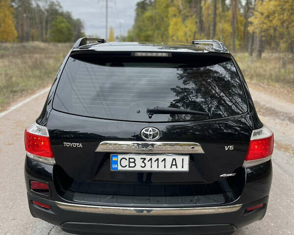 Тойота Хайлендер 2012 в Чернигове на Automoto.ua Черный Тойота Хайлендер, объемом двигателя 3.5 л и пробегом 183 тыс. км за 17300 $, фото 9 на Automoto.ua