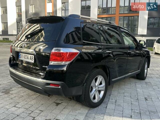 Чорний Тойота Хайлендер, об'ємом двигуна 3.46 л та пробігом 214 тис. км за 18250 $, фото 9 на Automoto.ua