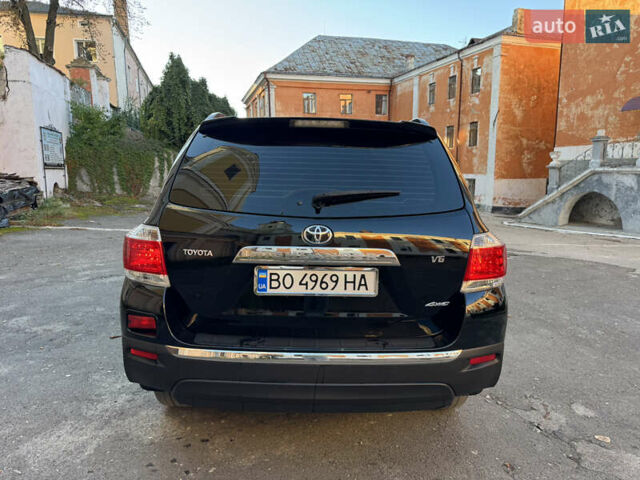 Черный Тойота Хайлендер, объемом двигателя 3.46 л и пробегом 308 тыс. км за 16400 $, фото 5 на Automoto.ua