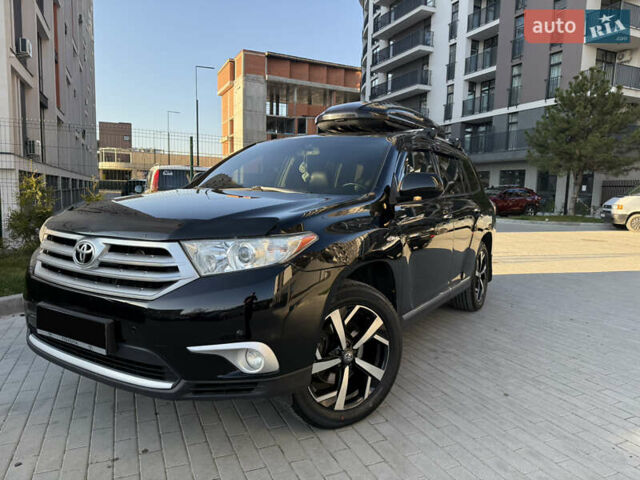 Черный Тойота Хайлендер, объемом двигателя 3.46 л и пробегом 195 тыс. км за 19300 $, фото 1 на Automoto.ua