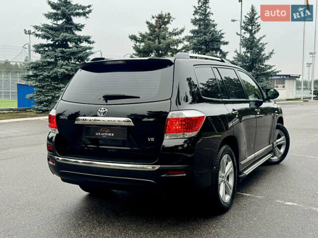 Чорний Тойота Хайлендер, об'ємом двигуна 3.46 л та пробігом 165 тис. км за 15555 $, фото 64 на Automoto.ua