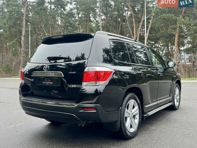 Чорний Тойота Хайлендер, об'ємом двигуна 3.46 л та пробігом 165 тис. км за 15555 $, фото 93 на Automoto.ua