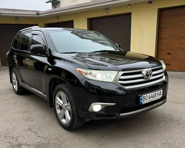 Чорний Тойота Хайлендер, об'ємом двигуна 3.46 л та пробігом 220 тис. км за 18300 $, фото 1 на Automoto.ua