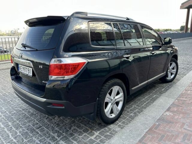 Черный Тойота Хайлендер, объемом двигателя 3.5 л и пробегом 214 тыс. км за 17999 $, фото 5 на Automoto.ua