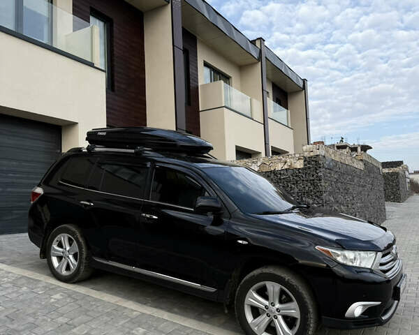 Черный Тойота Хайлендер, объемом двигателя 3.46 л и пробегом 195 тыс. км за 19300 $, фото 5 на Automoto.ua