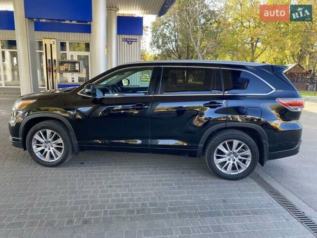 Черный Тойота Хайлендер, объемом двигателя 3.5 л и пробегом 233 тыс. км за 22000 $, фото 13 на Automoto.ua