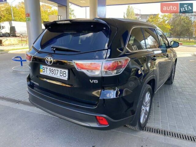 Черный Тойота Хайлендер, объемом двигателя 3.5 л и пробегом 233 тыс. км за 22000 $, фото 9 на Automoto.ua