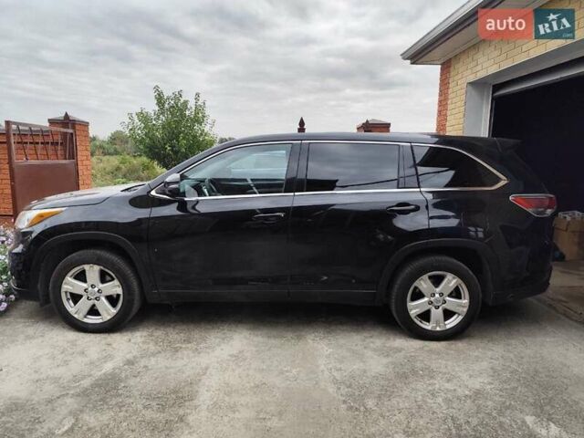 Тойота Хайлендер 2015 в Днепре (Днепропетровске) на Automoto.ua Черный Тойота Хайлендер, объемом двигателя 2.7 л и пробегом 248 тыс. км за 18000 $, фото 3 на Automoto.ua