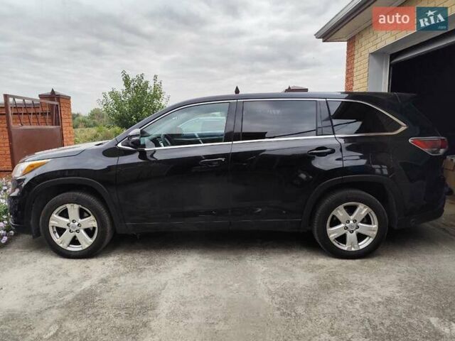 Тойота Хайлендер 2015 в Днепре (Днепропетровске) на Automoto.ua Черный Тойота Хайлендер, объемом двигателя 2.7 л и пробегом 248 тыс. км за 18000 $, фото 2 на Automoto.ua