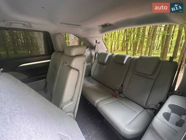 Черный Тойота Хайлендер, объемом двигателя 3.46 л и пробегом 107 тыс. км за 25800 $, фото 23 на Automoto.ua