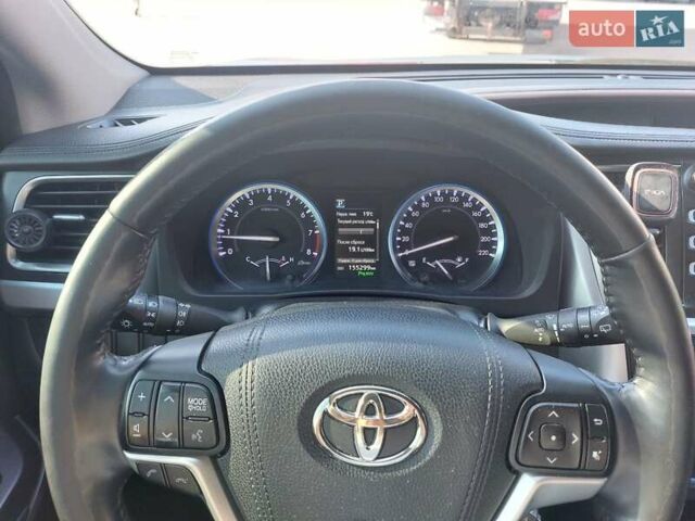 Тойота Хайлендер 2017 в Днепре (Днепропетровске) на Automoto.ua Черный Тойота Хайлендер, объемом двигателя 3.5 л и пробегом 155 тыс. км за 33700 $, фото 10 на Automoto.ua
