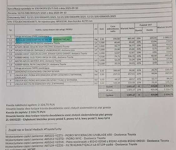 Черный Тойота Хайлендер, объемом двигателя 2.49 л и пробегом 43 тыс. км за 53000 $, фото 40 на Automoto.ua