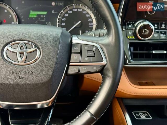 Тойота Хайлендер 2021 в Киеве на Automoto.ua Черный Тойота Хайлендер, объемом двигателя 3.46 л и пробегом 97 тыс. км за 46990 $, фото 40 на Automoto.ua