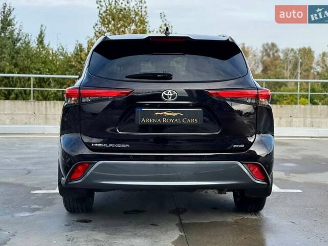 Тойота Хайлендер 2021 в Киеве на Automoto.ua Черный Тойота Хайлендер, объемом двигателя 3.46 л и пробегом 97 тыс. км за 46990 $, фото 14 на Automoto.ua