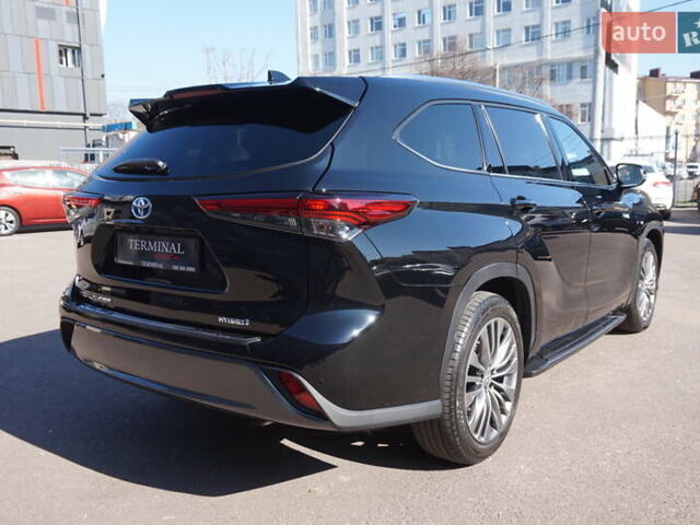 Тойота Хайлендер 2021 у Одесі на Automoto.ua Чорний Тойота Хайлендер, об'ємом двигуна 2.49 л та пробігом 32 тис. км за 41500 $, фото 5 на Automoto.ua