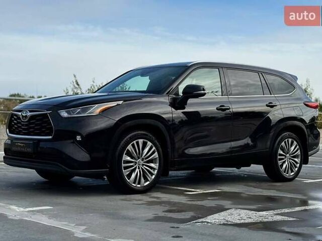 Тойота Хайлендер 2021 в Киеве на Automoto.ua Черный Тойота Хайлендер, объемом двигателя 3.46 л и пробегом 97 тыс. км за 46990 $, фото 2 на Automoto.ua