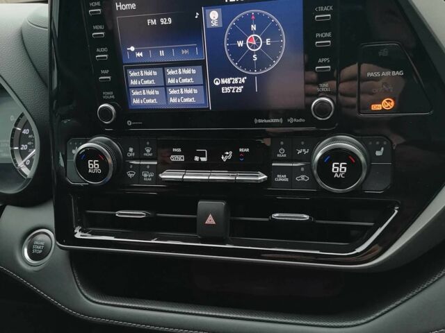 Черный Тойота Хайлендер, объемом двигателя 3.5 л и пробегом 47 тыс. км за 44500 $, фото 22 на Automoto.ua