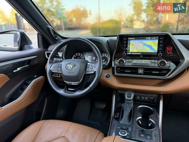 Коричневый Тойота Хайлендер, объемом двигателя 3.46 л и пробегом 75 тыс. км за 48500 $, фото 62 на Automoto.ua