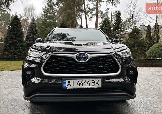 Коричневый Тойота Хайлендер, объемом двигателя 2.49 л и пробегом 78 тыс. км за 49500 $, фото 1 на Automoto.ua