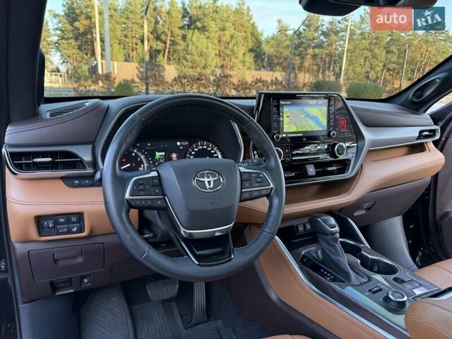 Коричневый Тойота Хайлендер, объемом двигателя 3.46 л и пробегом 75 тыс. км за 48500 $, фото 48 на Automoto.ua