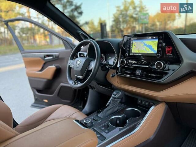 Коричневый Тойота Хайлендер, объемом двигателя 3.46 л и пробегом 75 тыс. км за 48500 $, фото 91 на Automoto.ua