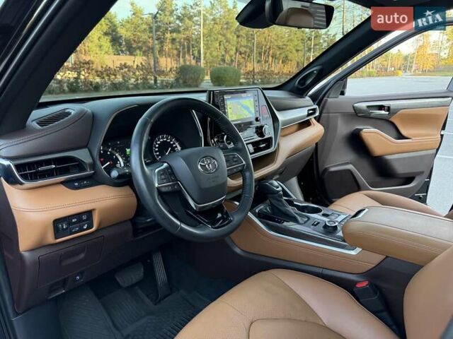 Коричневый Тойота Хайлендер, объемом двигателя 3.46 л и пробегом 75 тыс. км за 48500 $, фото 43 на Automoto.ua