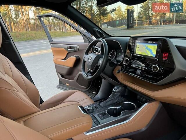 Коричневый Тойота Хайлендер, объемом двигателя 3.46 л и пробегом 75 тыс. км за 48500 $, фото 87 на Automoto.ua