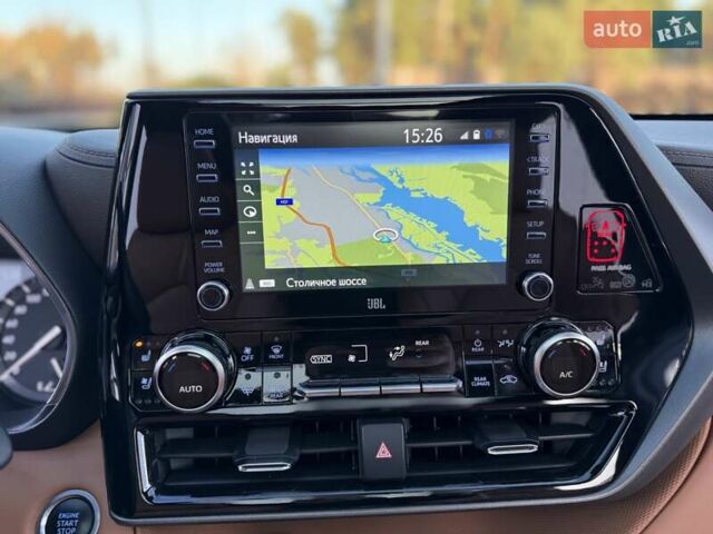 Коричневый Тойота Хайлендер, объемом двигателя 3.46 л и пробегом 75 тыс. км за 48500 $, фото 67 на Automoto.ua