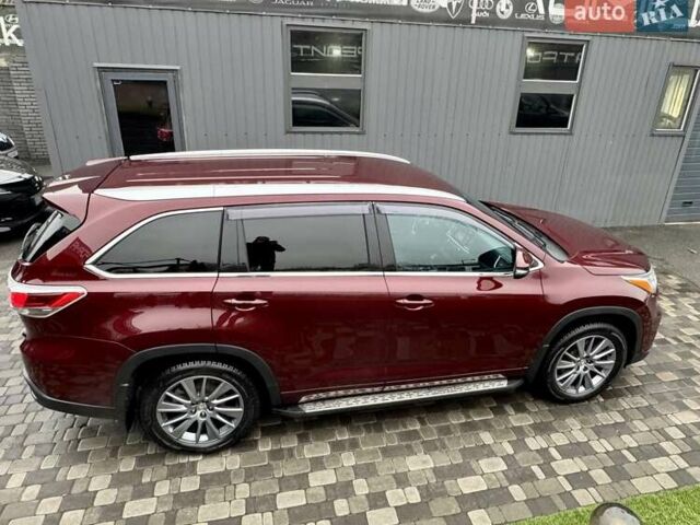 Красный Тойота Хайлендер, объемом двигателя 3.5 л и пробегом 205 тыс. км за 21900 $, фото 67 на Automoto.ua