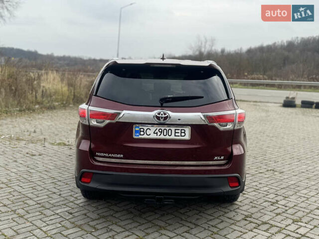 Красный Тойота Хайлендер, объемом двигателя 3.49 л и пробегом 224 тыс. км за 17300 $, фото 7 на Automoto.ua