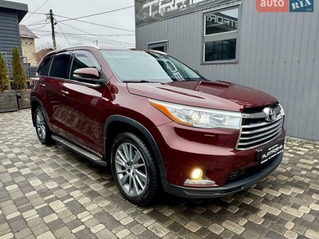 Красный Тойота Хайлендер, объемом двигателя 3.5 л и пробегом 205 тыс. км за 21900 $, фото 60 на Automoto.ua