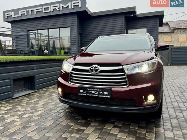 Красный Тойота Хайлендер, объемом двигателя 3.5 л и пробегом 205 тыс. км за 21900 $, фото 10 на Automoto.ua