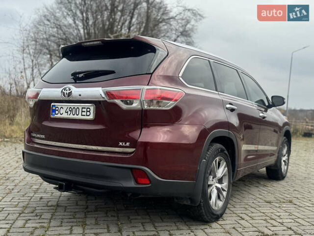 Красный Тойота Хайлендер, объемом двигателя 3.49 л и пробегом 224 тыс. км за 17300 $, фото 10 на Automoto.ua