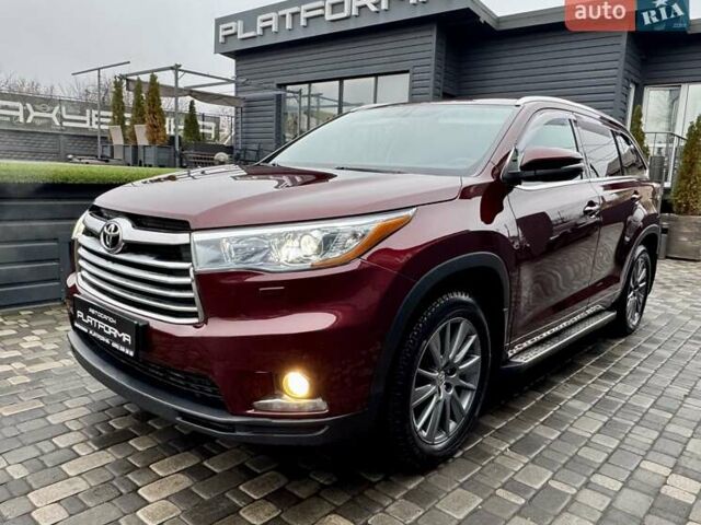 Красный Тойота Хайлендер, объемом двигателя 3.5 л и пробегом 205 тыс. км за 21900 $, фото 66 на Automoto.ua