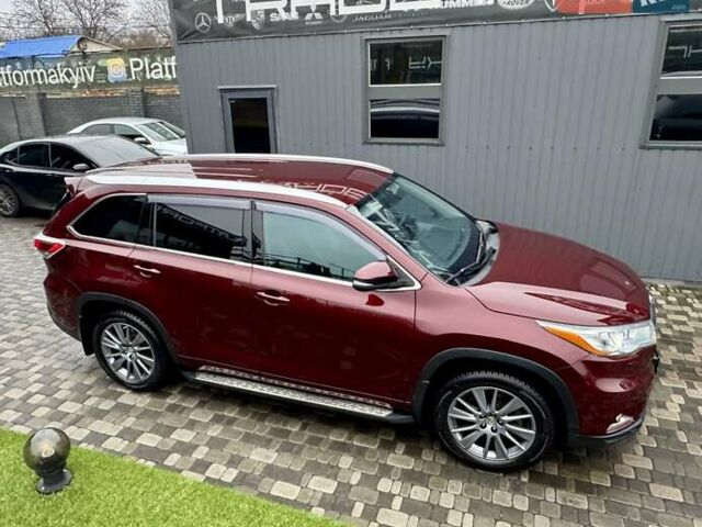 Красный Тойота Хайлендер, объемом двигателя 3.5 л и пробегом 205 тыс. км за 21900 $, фото 68 на Automoto.ua