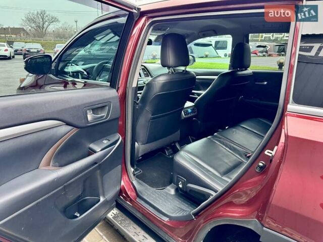 Красный Тойота Хайлендер, объемом двигателя 3.5 л и пробегом 205 тыс. км за 21900 $, фото 15 на Automoto.ua