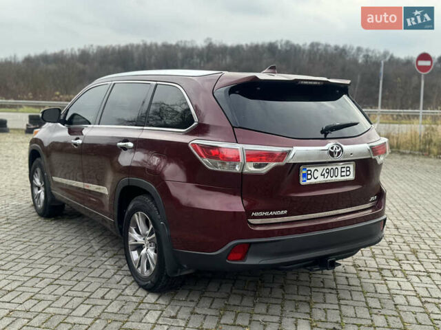 Красный Тойота Хайлендер, объемом двигателя 3.49 л и пробегом 224 тыс. км за 17300 $, фото 8 на Automoto.ua