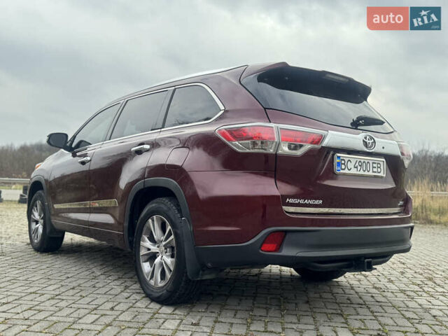 Красный Тойота Хайлендер, объемом двигателя 3.49 л и пробегом 224 тыс. км за 17300 $, фото 9 на Automoto.ua