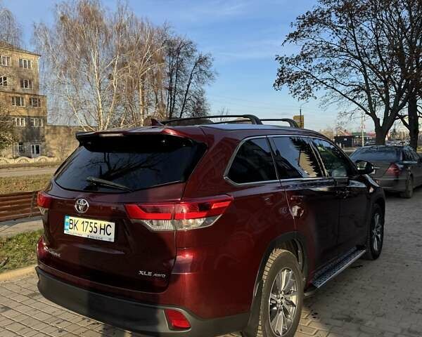 Червоний Тойота Хайлендер, об'ємом двигуна 3.46 л та пробігом 135 тис. км за 28500 $, фото 6 на Automoto.ua