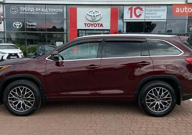 Червоний Тойота Хайлендер, об'ємом двигуна 3.46 л та пробігом 92 тис. км за 36300 $, фото 2 на Automoto.ua