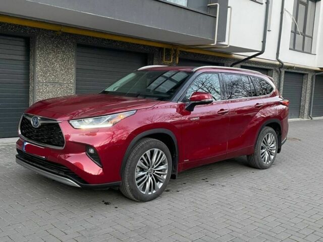 Тойота Хайлендер 2021 в Калуше на Automoto.ua Красный Тойота Хайлендер, объемом двигателя 2.5 л и пробегом 80 тыс. км за 41700 $, фото 3 на Automoto.ua