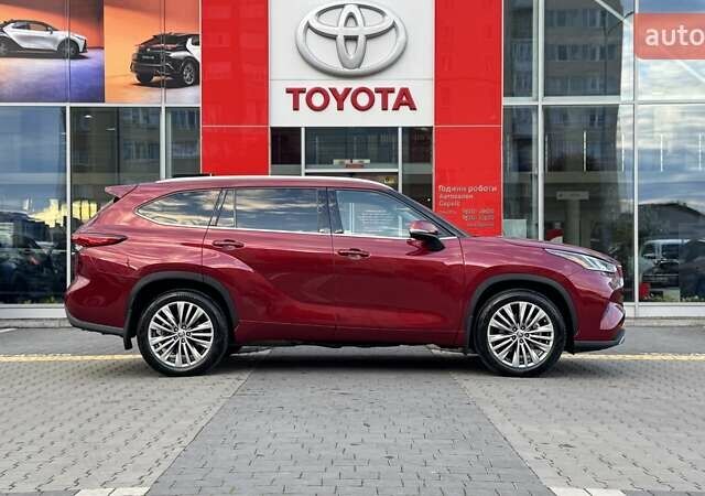 Красный Тойота Хайлендер, объемом двигателя 2.49 л и пробегом 84 тыс. км за 43105 $, фото 20 на Automoto.ua