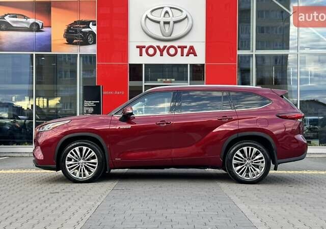 Красный Тойота Хайлендер, объемом двигателя 2.49 л и пробегом 84 тыс. км за 43105 $, фото 21 на Automoto.ua