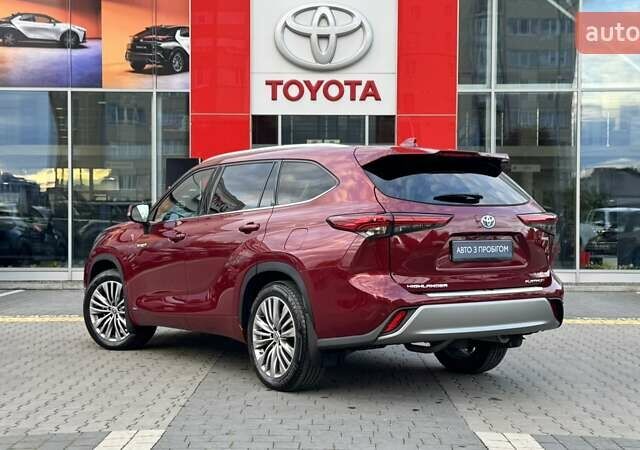 Красный Тойота Хайлендер, объемом двигателя 2.49 л и пробегом 84 тыс. км за 43105 $, фото 9 на Automoto.ua