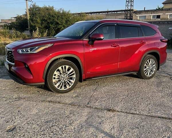 Красный Тойота Хайлендер, объемом двигателя 2.49 л и пробегом 72 тыс. км за 47000 $, фото 9 на Automoto.ua