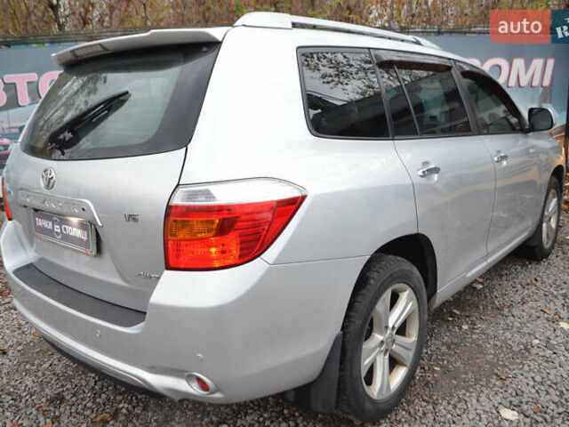 Серый Тойота Хайлендер, объемом двигателя 3.5 л и пробегом 221 тыс. км за 11500 $, фото 6 на Automoto.ua