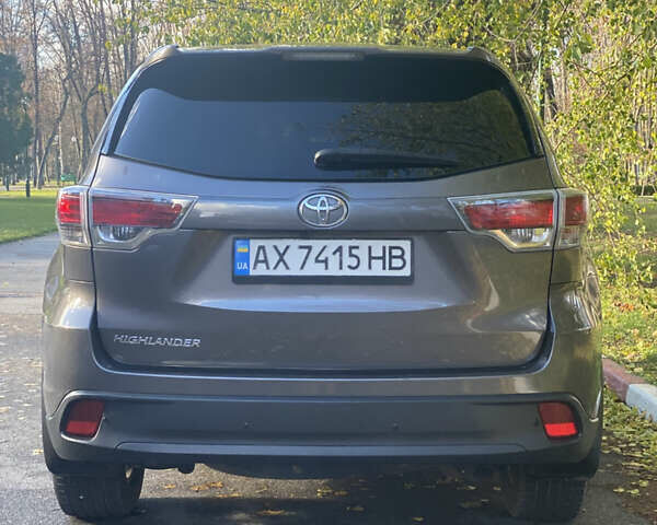 Тойота Хайлендер 2016 в Харькове на Automoto.ua Серый Тойота Хайлендер, объемом двигателя 2.67 л и пробегом 123 тыс. км за 18800 $, фото 3 на Automoto.ua